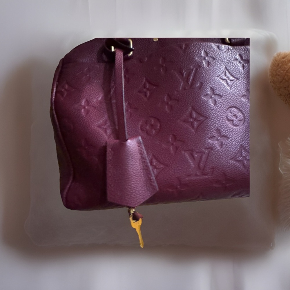 Louis Vuitton Speedy Bandoulière 25 Leather Empriente unbranded Strap & dust Bag - Picture 9 of 17